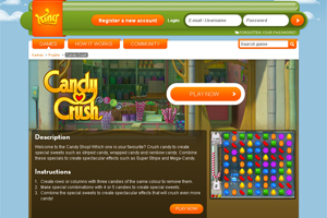 海外でパズドラ並みの人気パズルゲームとなった『Candy Crush Saga』