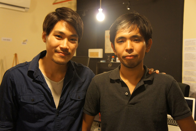 （写真左から）動画配信サービス『Viki』のシンガポール本社で働く近澤良氏と、フード系ソーシャルアプリ『Burpple』を開発している平川彰氏