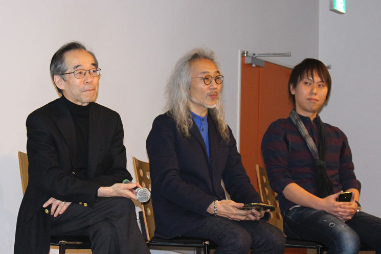（写真左から）JUIDA理事長の鈴木真二氏、デジタルハリウッド大学の杉山知之氏、ORSOの坂本義親氏