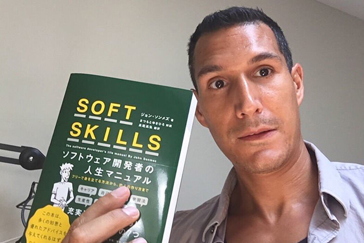 『SOFT SKILLS』著者のジョン・ソンメズ氏