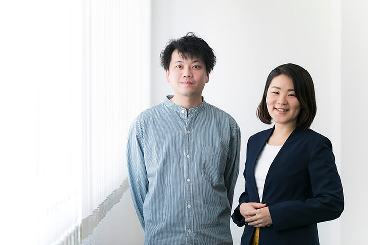 （写真左）株式会社MatrixFlow 代表取締役　田本芳文さん