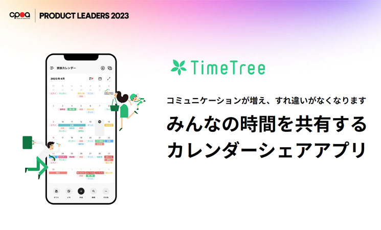 CPO協会　product　readers　2023　timetree