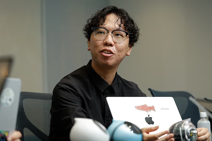 Romiの開発舞台裏を話す高田信一さん