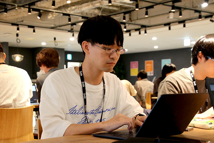 キャリア伴走サービスをつくっている内定者Cさん