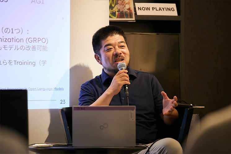 AIをどう育てるかが重要だと語るシバタナオキさん
