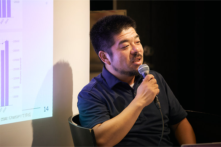 日本は課題先進国であると語るシバタナオキさん