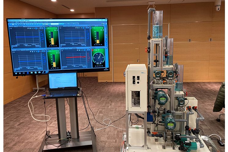 横河デジタル三段水槽