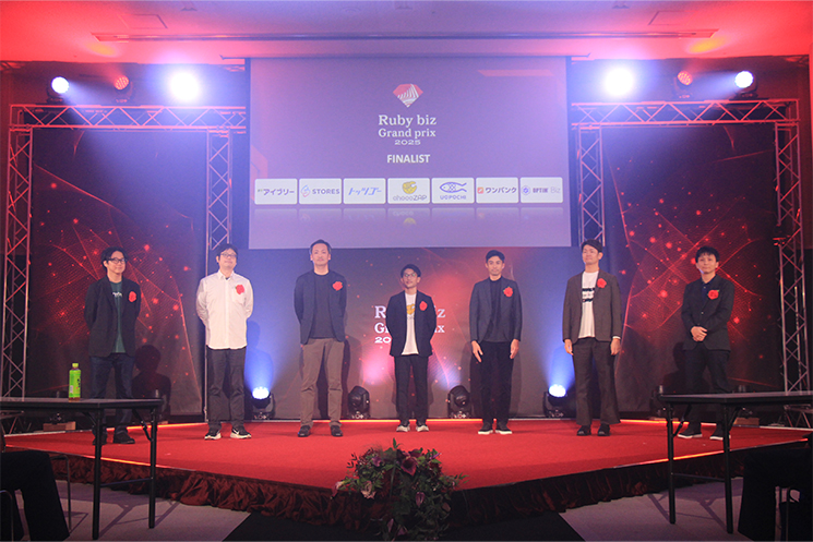 Ruby biz Grand prix 2025 表彰式の模様