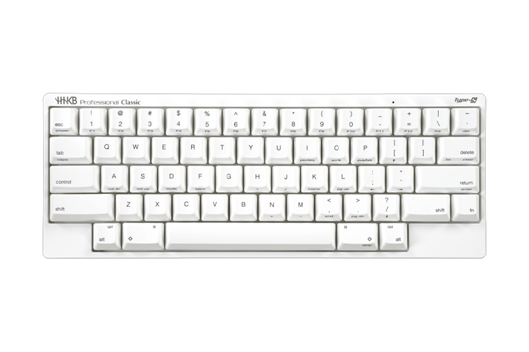HHKB Professional Classic Type-S（雪モデル）