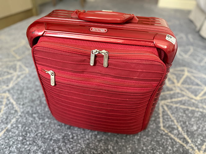 澤さんのRIMOWAのスーツケース
