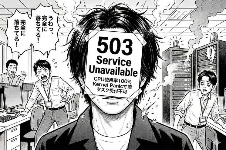 顔が503になっている人