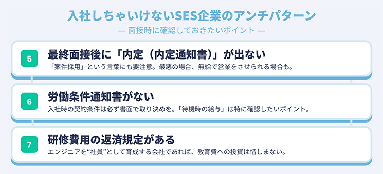 入社しちゃいけないSES企業のアンチパターンの解説