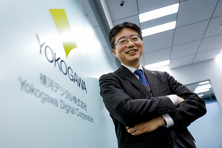 横河デジタル株式会社　<br />
代表取締役 社長　鹿子木 宏明さん