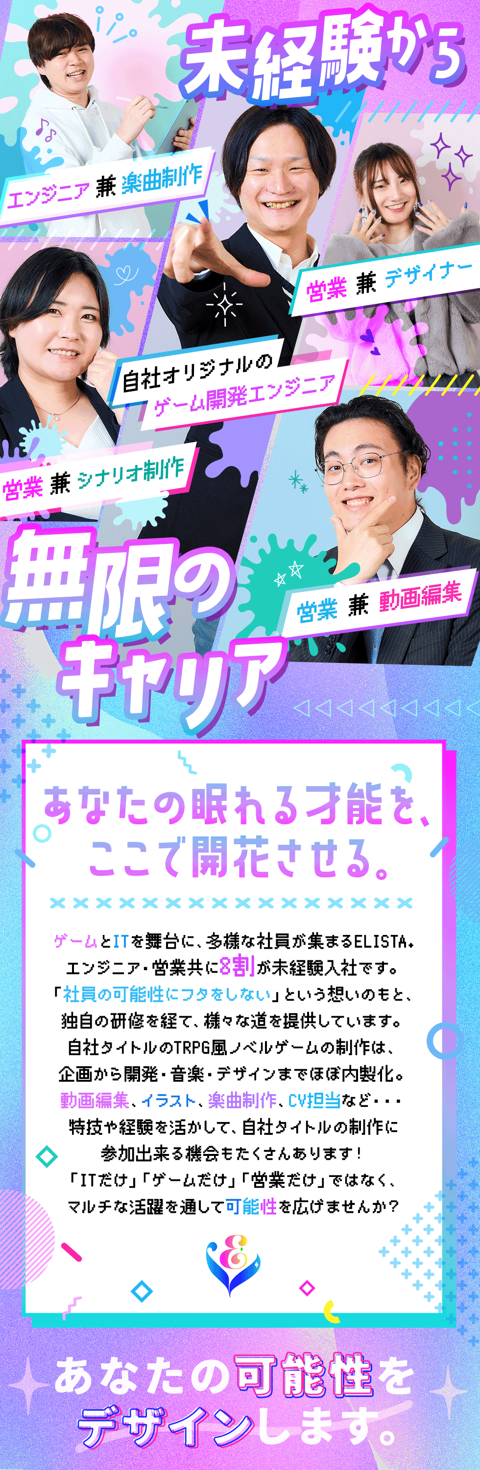 株式会社ＥＬＩＳＴＡの企業メッセージ