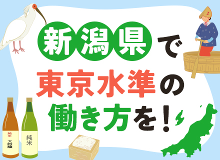 初級開発エンジニア（新潟勤務）/未経験OK/定着率92％/チーム制/選べる研修プログラム/残業月10h以内