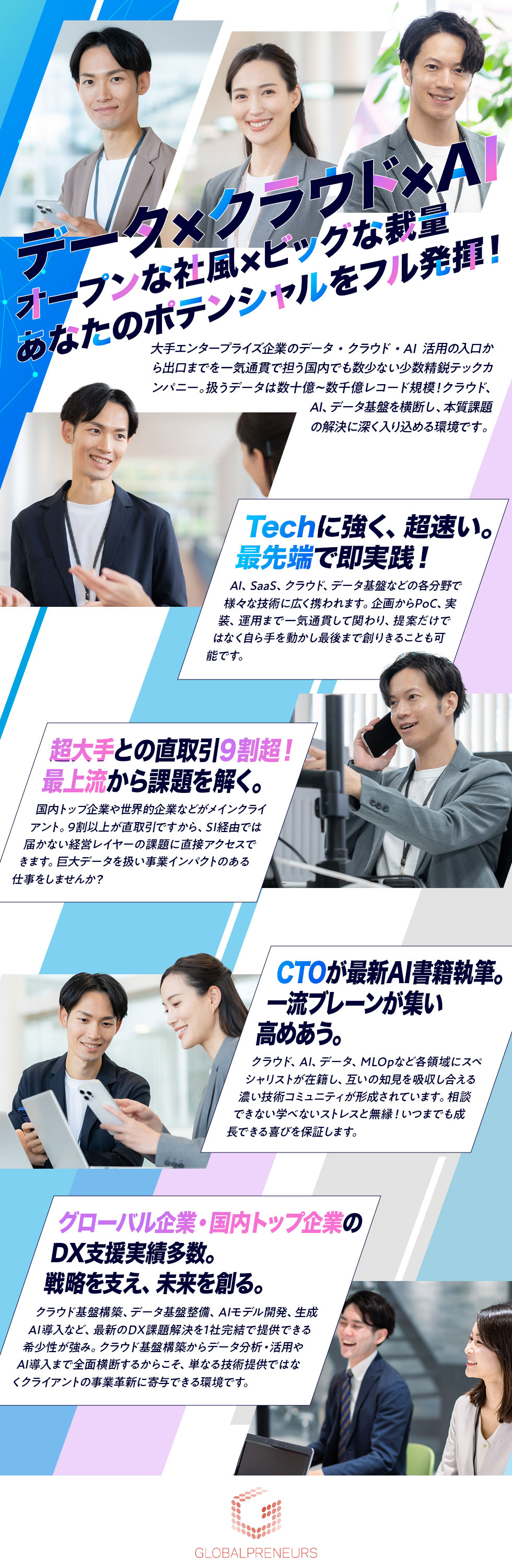 グローバルプレナーズ株式会社の企業メッセージ