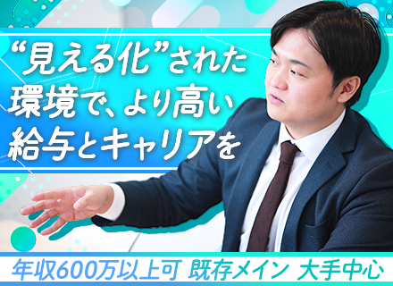 フィールドセールス◆年俸450万円～700万円／年収約200％UP実績あり／5,500社以上に導入実績あり