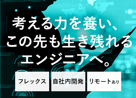 DXエンジニア｜自社内開発中心｜ServiceNowを使用｜リモートOK｜フレックス制｜年休127日