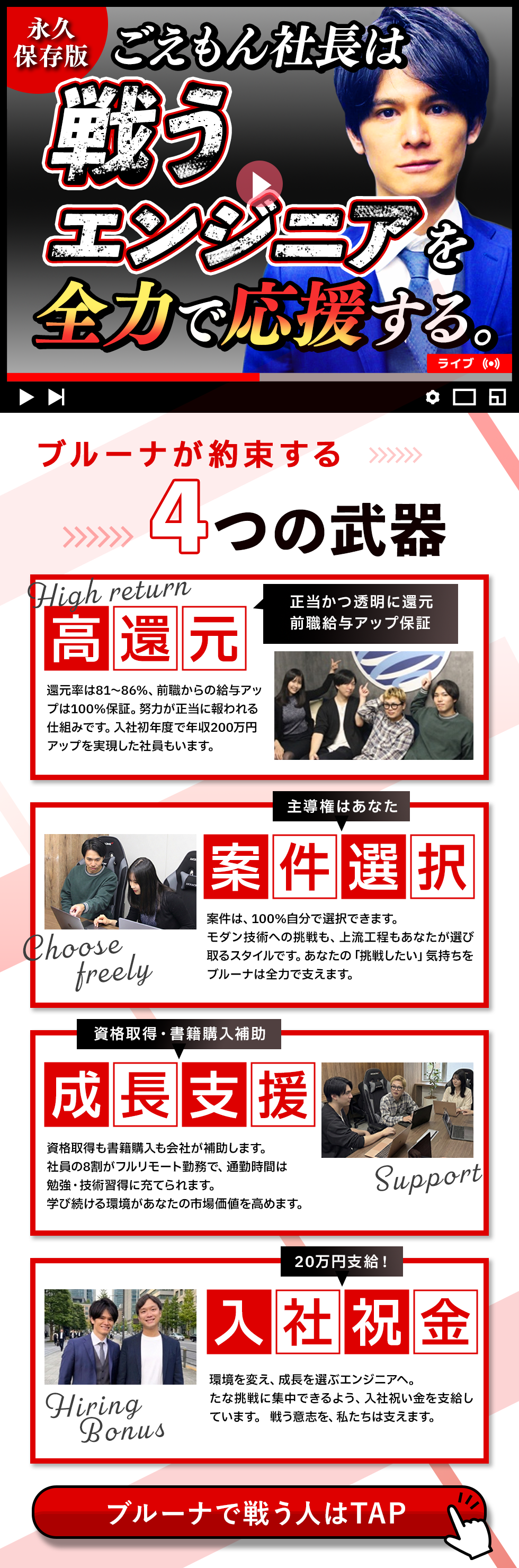 株式会社ｂｌｕｅｎａの企業メッセージ