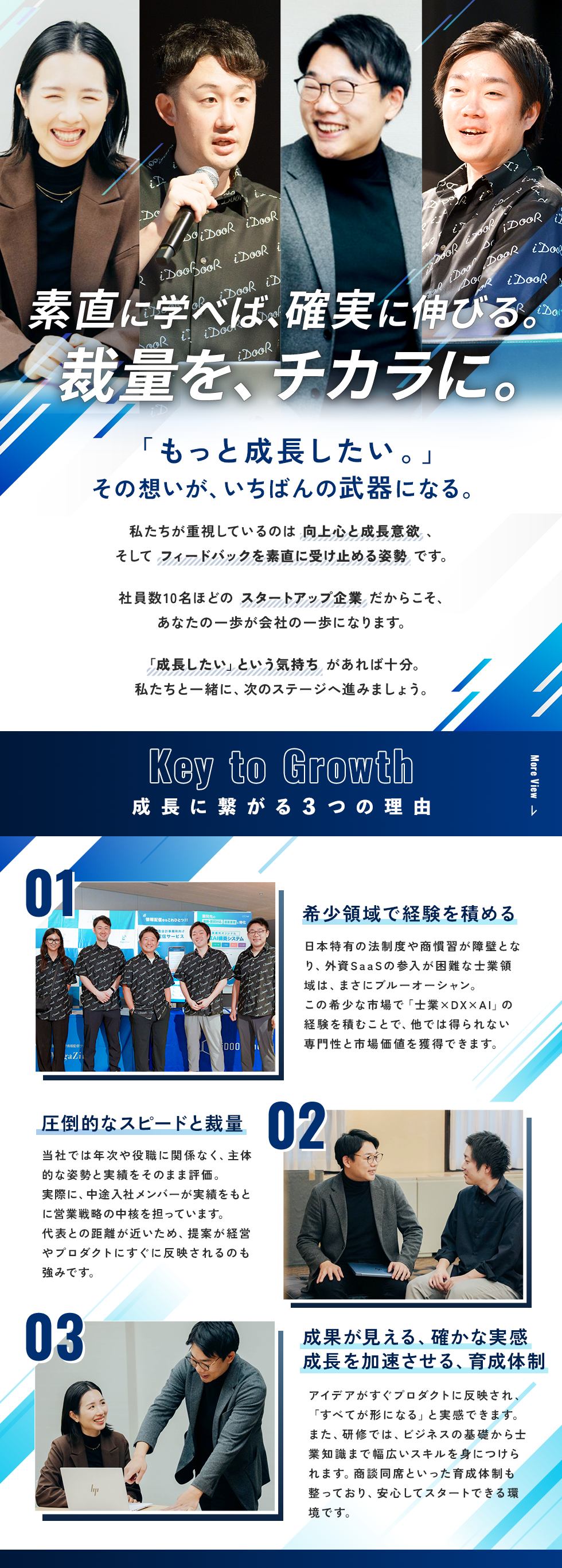 株式会社ｉＤＯＯＲの企業メッセージ