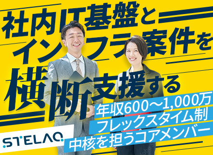 フルスタックエンジニア（インフラ領域をリード）*年収600～1,000万*複数プロジェクトを横断*住宅手当あり