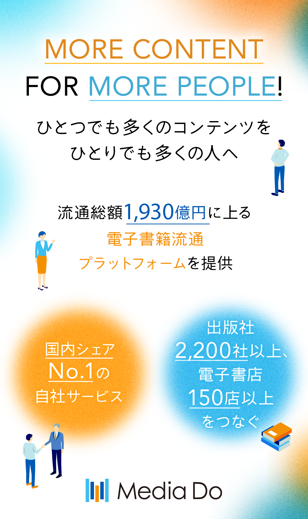 株式会社メディアドゥ【東証プライム上場企業】の企業メッセージ
