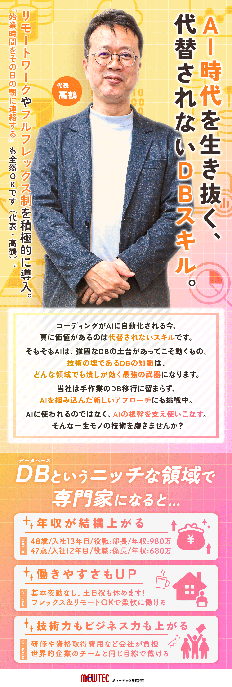 ミューテック株式会社の企業メッセージ