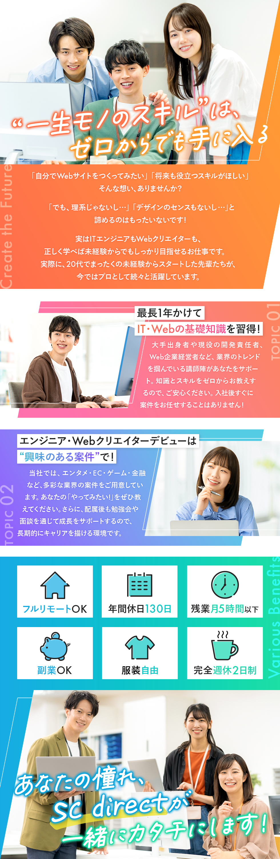 株式会社SC directの企業メッセージ