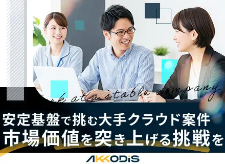 クラウドソリューションエンジニア*フルリモート可*7月に発足した新チームのリーダーポジション