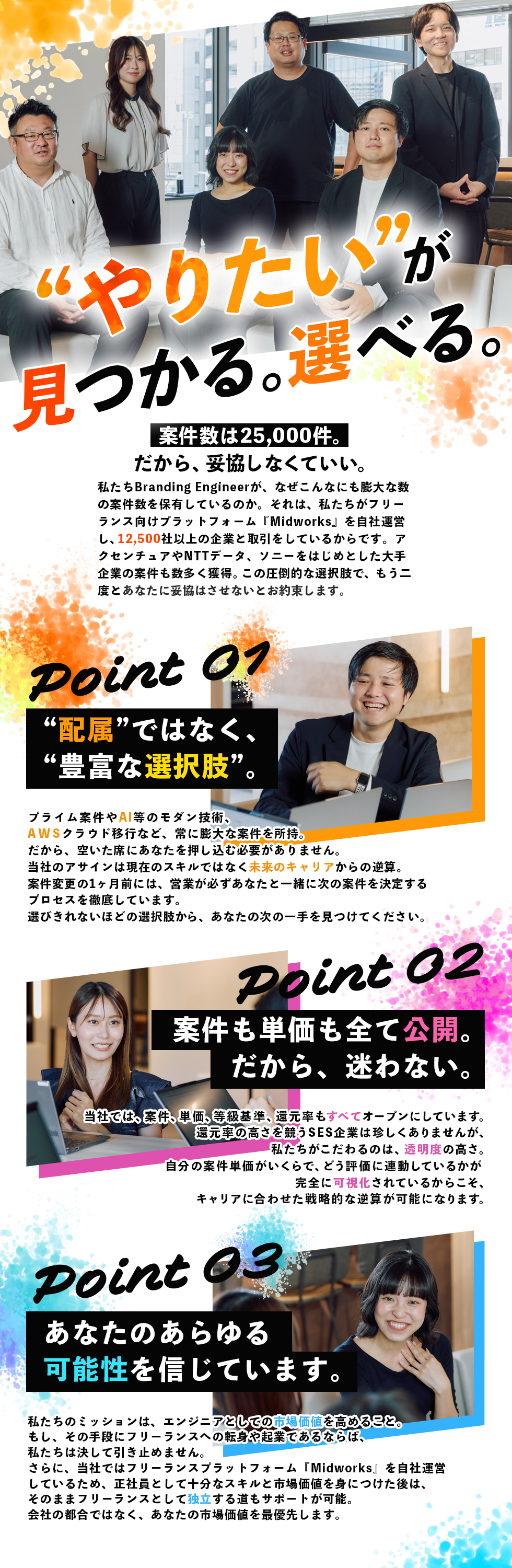 株式会社 Branding Engineer【東証グロース市場上場グループ】の企業メッセージ