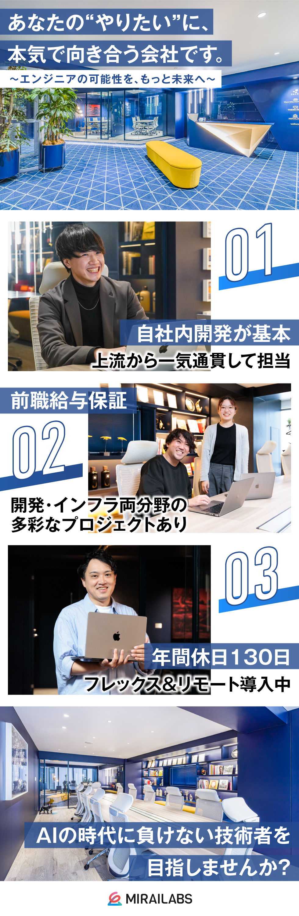 株式会社MIRAILABSの企業メッセージ