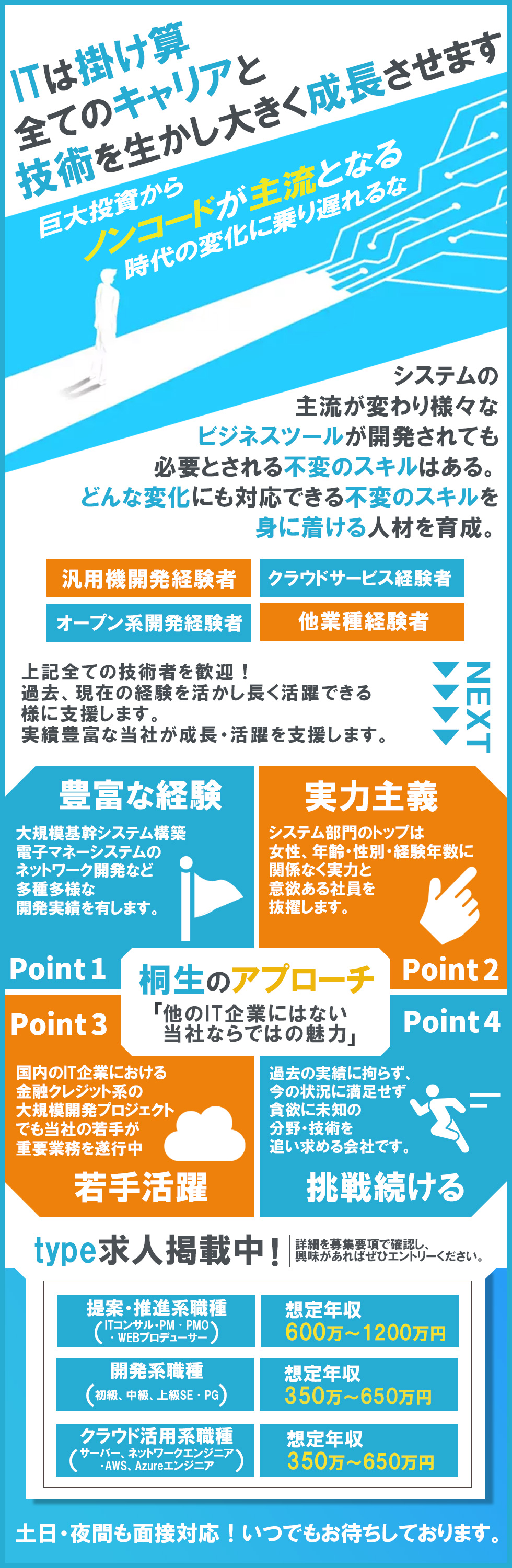 株式会社桐生の企業メッセージ