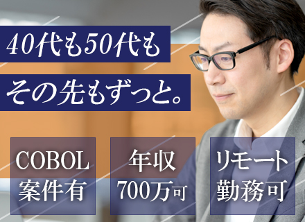 開発エンジニア*Java,COBOL,PL/I等*ブランクOK*40～50代活躍*リモート有*定着率95％以上